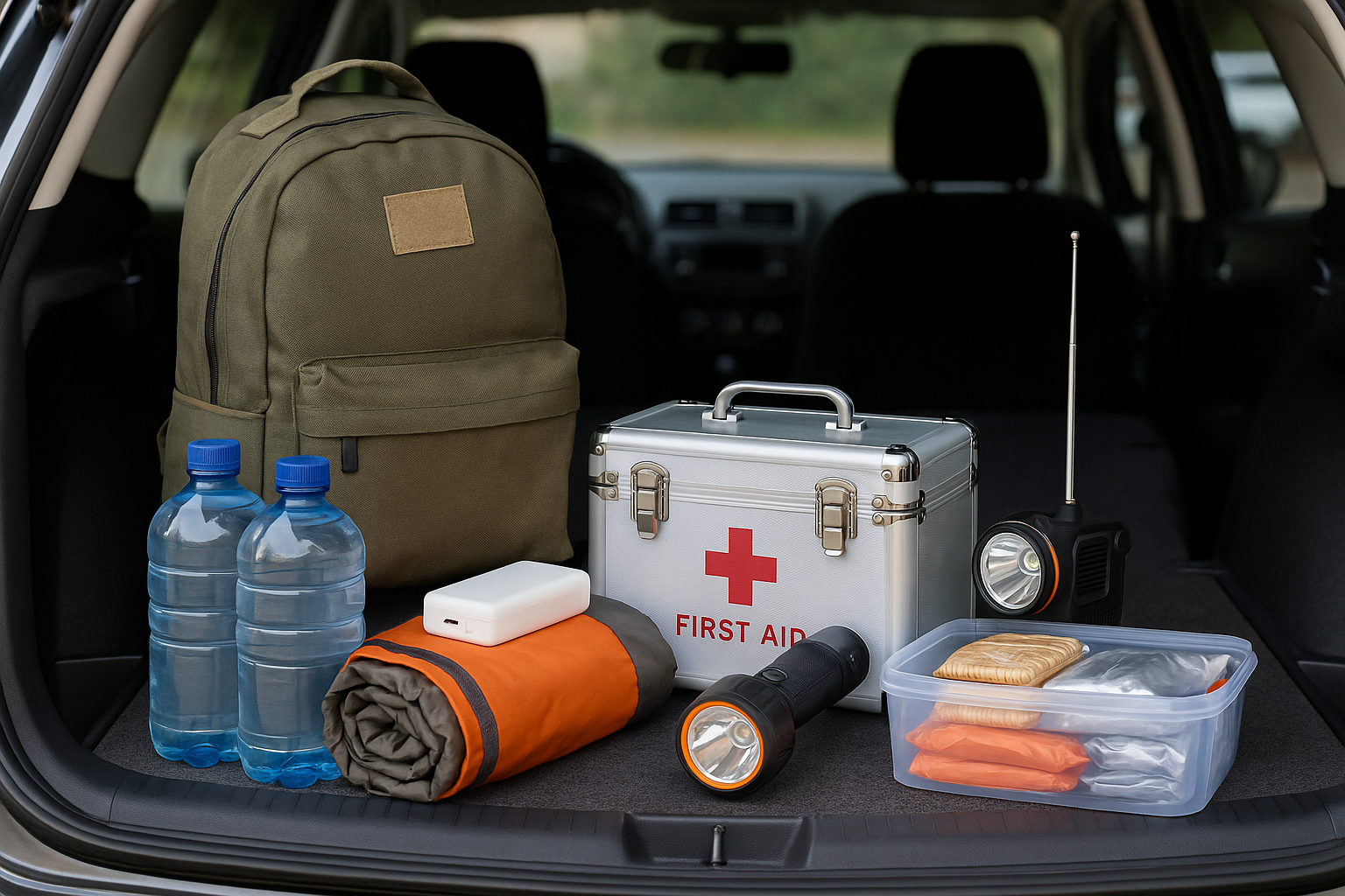 車中避難のリアル｜災害時に車で避難する際の注意点と持ち物リスト